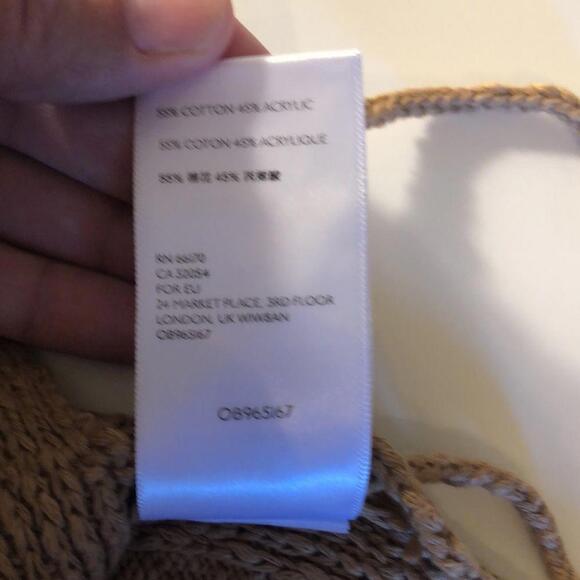 Urban Outfitters Brown w/Sides that Tie Sleeveless Sweater - Size S - Picture 5 of 7